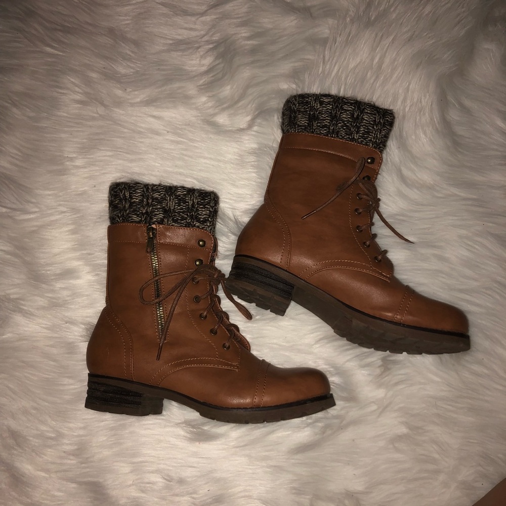 Charlotte Russe Brown Boots